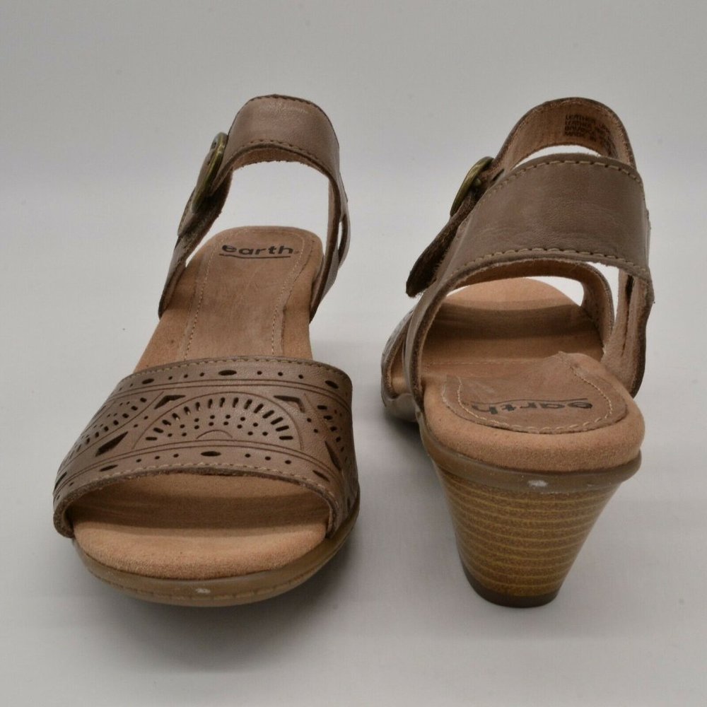 Earth Carson Westport Leather Slingback Sandal NEW - Picture 3 of 7